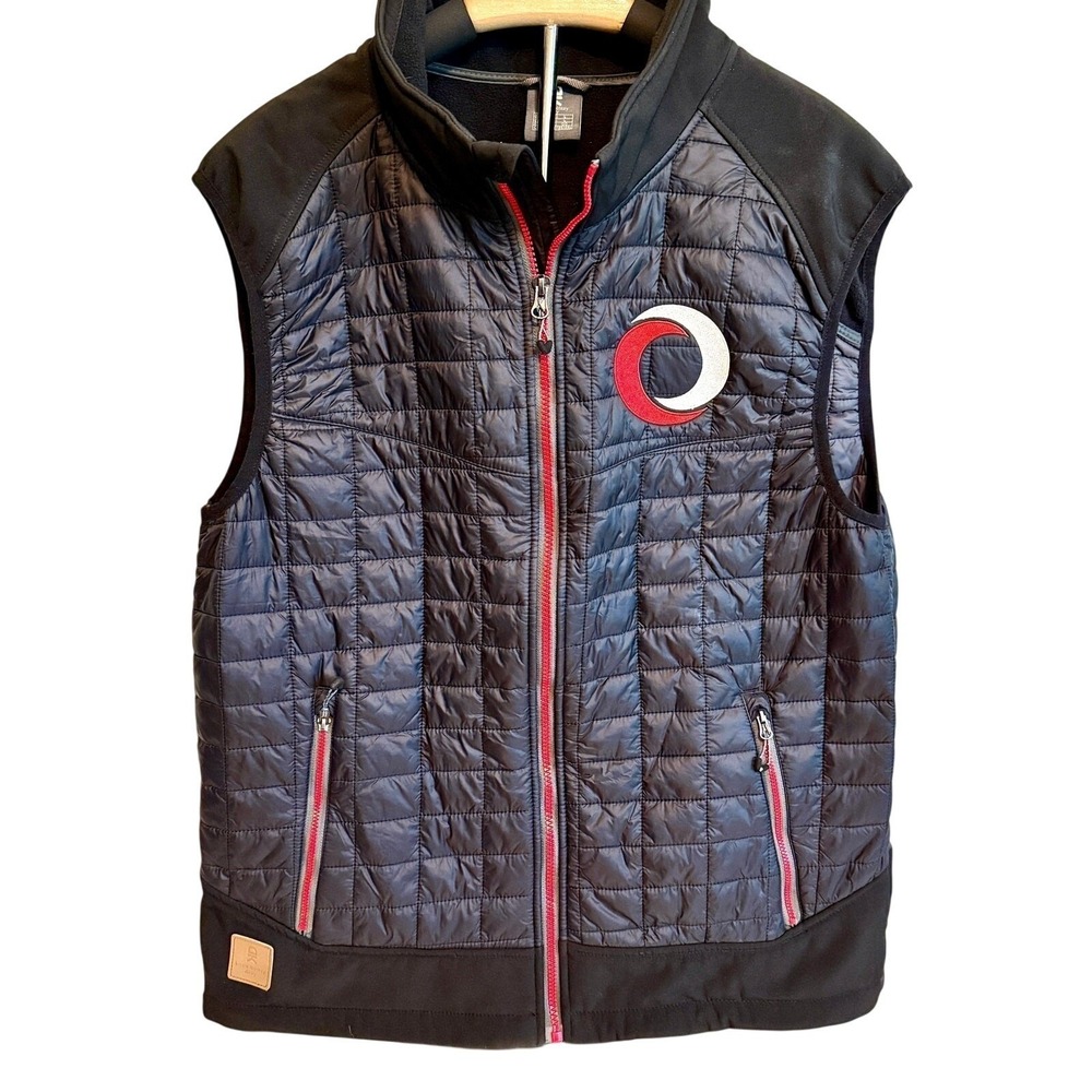 Little Donkey Andy Mens Full Zip Puffer Vest Size L Activewear Trails Outdoors